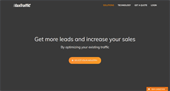 Desktop Screenshot of maxtraffic.com